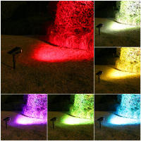 Spot Solar Exterior 2/7LED Luz De Escenario De Paisaje Impermeable Cambio De Color Para Jardín Patio Camino Decoración De Camping - details 10