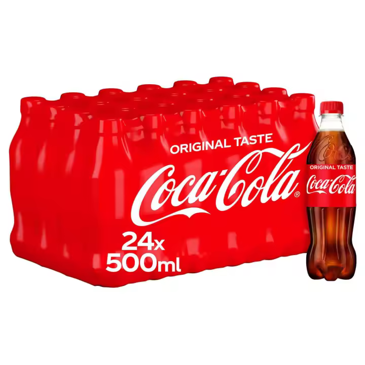 Caja 24 Coca-Cola PET 500ml - 1
