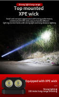 Linterna LED Recargable Super Brillante Con Luz COB Magnética Portátil Impermeable Para Camping Y Reparación De Coches Con Soportes - details 3