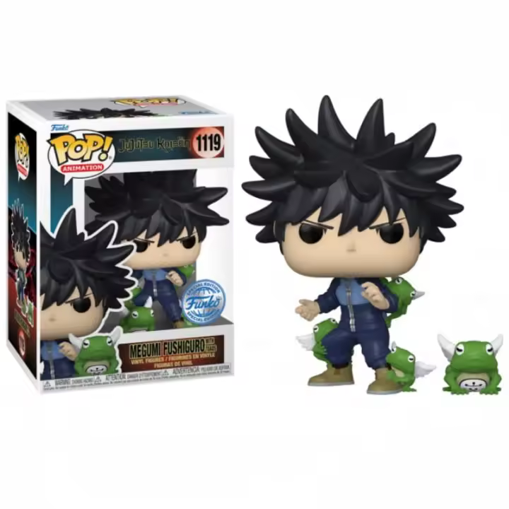 Funko pop Megumi Fushiguro with Toads 1119 Jujutsu Kaisen - 1