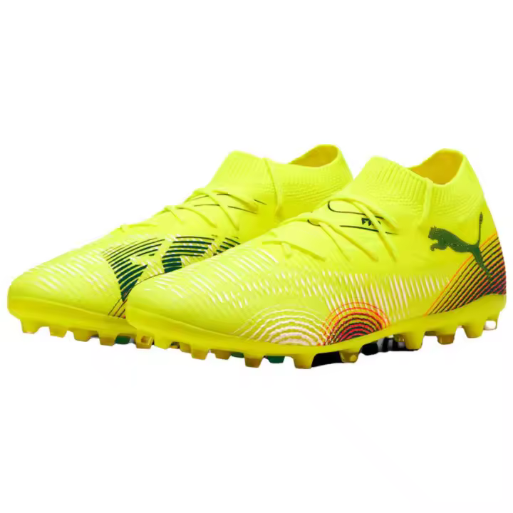 Botas de Futbol Puma Future 8 Match Mg para hombre en color amarillo - 1