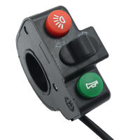 Bocina Y Señal De Giro Para Scooter Ebike Bicicleta Eléctrica Con Enchufe Impermeable De 5 Pines Control De Acelerador 3 En 1 De 22mm - details 19
