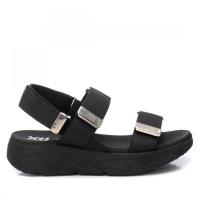 XTI 144073 03 Sandalias plataforma mujer 35749 25V SANDALIA PLATAFORMA VELCROS NEGRO - details 0