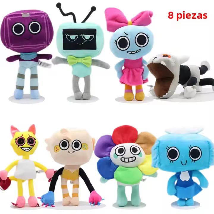 Muñeco De Peluche Dandy's World 25cm Juguete Suave De Peluche Para Niños Y Adultos Personaje De Juego De Horror Regalo Ideal - 1