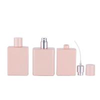 Atomizador De Perfume Portátil 50ml Multifuncional Contenedor De Líquido Para Cosméticos Botella De Vidrio Reutilizable Para Alcohol Y Refill - details 1