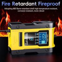 Cargador de batería de coche de 7 etapas, litio, 12 V, 6 A, 24 V, 3 A, para reparación de pantalla táctil, carga de plomo ácido húmedo, pantalla LCD digital - details 11