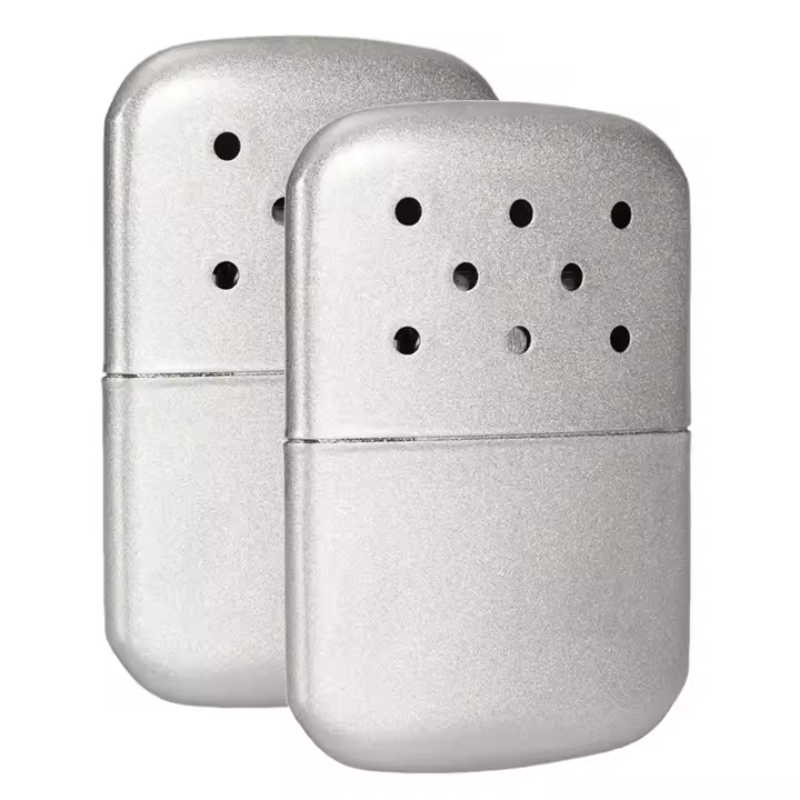 Mini Calentador De Mano Portátil Para Exteriores Con Bolsa Para Pesca Camping Caminar Invierno Acrílico Y Metal No Disponible Con Ignición - 1