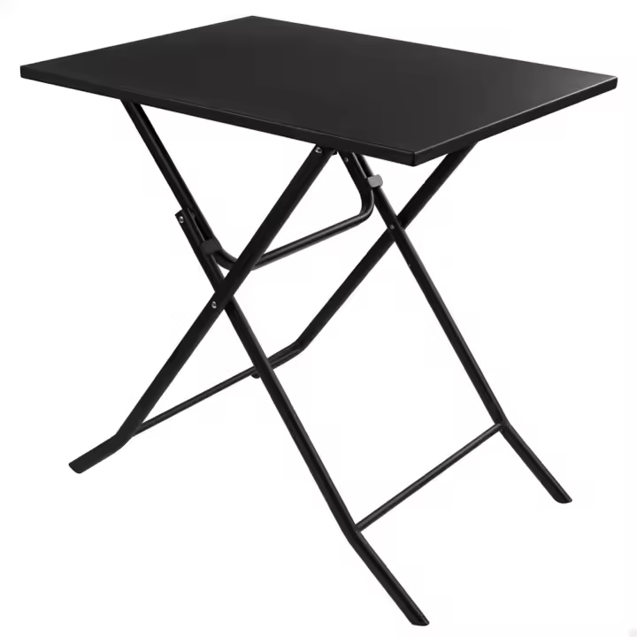 Mesa cuadrada plegable de metal Aktive 70x50x70 cm (Color Baby 61046) - 1