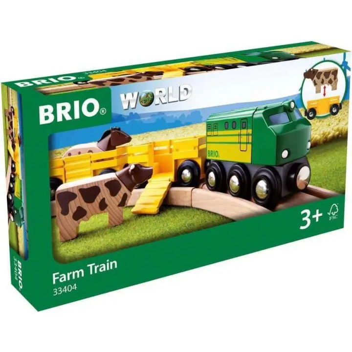 Tren de Granja (33404) Brio Juuguete de Madera - 1