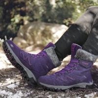 Botas De Invierno Para Hombre Con Piel De Vaca Y Peluche Botas De Nieve Calientes Botas De Trabajo Militar Casual Zapatos De Tobillo Unisex - details 23