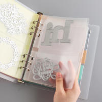Libro De Almacenamiento A5 Para Folders Y Protector De Páginas Para Álbum De Fotocartón Y Estampado Portaenvelopes Estilo Scrapbooking Y Stamping - details 9