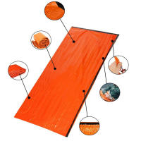 Bolsa De Sueño De Sobrevivencia Emergente Portátil Impermeable Para Camping Al Aire Libre Equipamiento De Primeros Auxilios Kit De Rescate Mylar Blanket - details 7