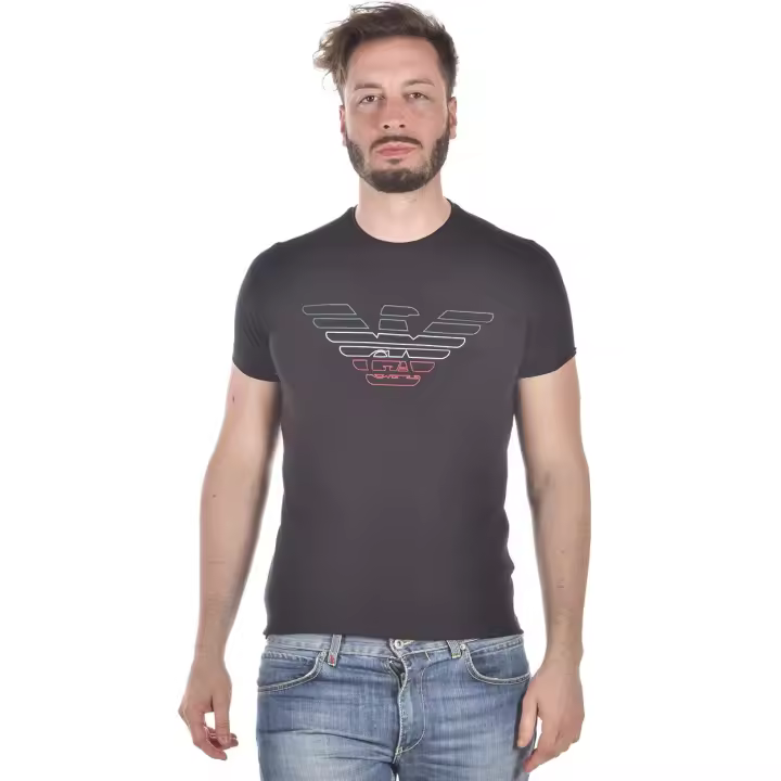 Camiseta Emporio Armani Algodón Hombre Negro 3Z1T901J11Z 999 - 1