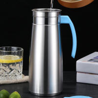 Cacerola Fría De 1/1.3L Con Manija a Prueba De Fugas Botella De Bebida De Gran Capacidad Para Té Leche Jugo Y Agua - details 2