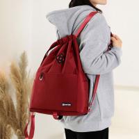 Mochila De Viaje Oxford Impermeable Y Duradera Plegable De Color Sólido Estilo Fashion Para Escuela Y Exterior - details 12