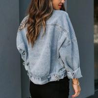 Chaqueta Vaquera con diseño de estampado de Leopard, adecuada para comprar en casa, Vacaciones, Viajes - details 3
