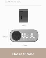 Altavoz Bluetooth inteligente Bluetooth Audio Regalo Reloj Despertador Espejo Reloj Pequeño Altavoz Z7 - details 8