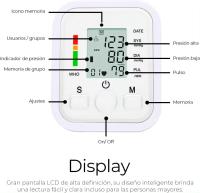 Esfigmomanómetro Electrónico - Brazo - Voz Inteligente - details 3