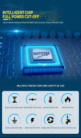 Cargador De Batería Automóvil Automático 12V-24V 8A Reparación De Pulso Digital LCD Para Baterías De Agua Y Secas Ácido Lead - details 6