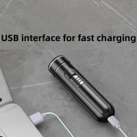 Afeitadora Eléctrica Compacta Y Conveniente Para Hombres - Recargable Por USB, Seco Y Húmedo, Fácil De Usar Con Un Botón - Perfecta Para El Hogar, Coche Y Viajes - details 4