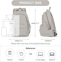 Mochila para Computadora Portátil Impermeable con Carga USB - details 2