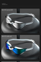 Gafas De Natación Profesionales Antiniebla Con Lente De Ángulo Amplio HD Ajuste Cómodo Puente De Nariz Ajustable Diseño Estilizado Para Hombres - details 5