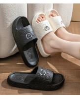 Zapatillas De Verano Para Mujer Interior Suaves Y Antideslizantes Con Estampado De Oso Lindo Cómodas Para Dormitorio Y Hogar - details 3