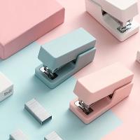 Mini Estornudador KHINSUN Portátil Con Máquina De Encuadernación De Papel En Colores Suministros De Oficina Y Papelería Moda Uso De 24/6 26/6 Tornillos - details 2