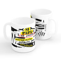 AKARURE Taza día del padre - Taza Papá - Taza Para Padres - Regalos para Padre - Si Papá No puede Arreglarlo - details 0