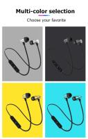 Auriculares Bluetooth Inalámbricos XT11 Deportivos Con Micrófono Y Cuello Bandeja Estéreo Para Smartphones Resistentes Al Agua Y Con Cancelación De Ruido Activa - details 6