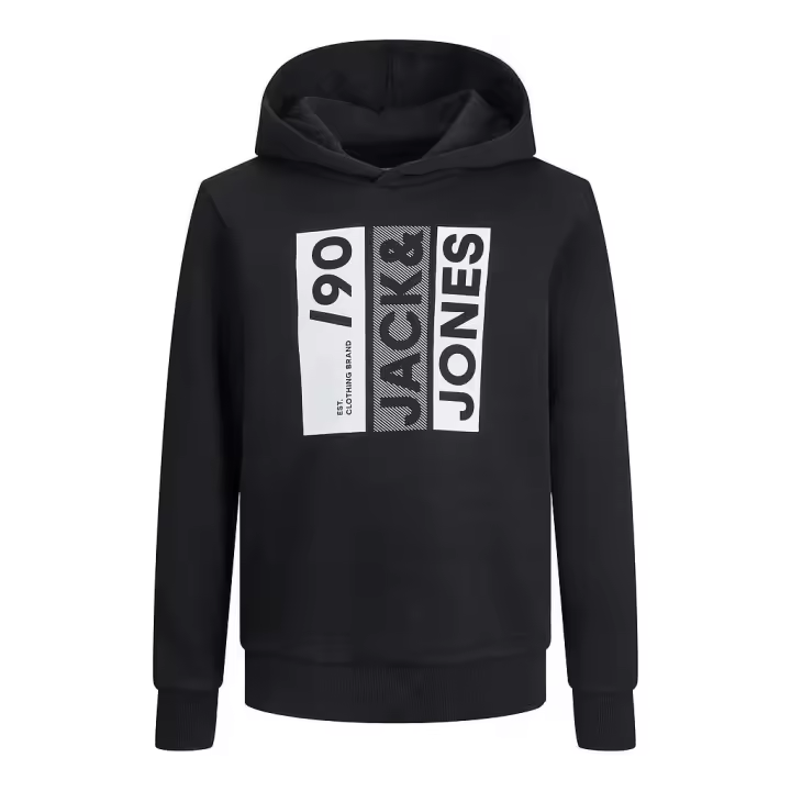 Sudadera JACK & JONES JJJIO SWEAT HOOD JNR 12224243 NEGRO Negro - 1