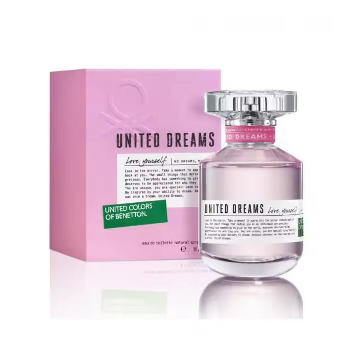 UNITED COLORS OF BENETTON  LOVE YOURSELF EDT 50 ml SPRAY FOR HER - 1