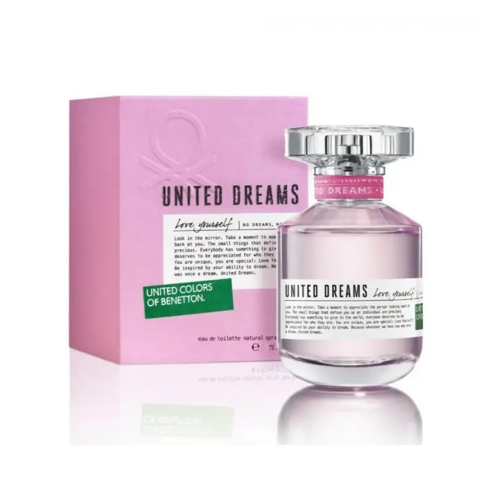 UNITED COLORS OF BENETTON  LOVE YOURSELF EDT 50 ml SPRAY FOR HER - 1