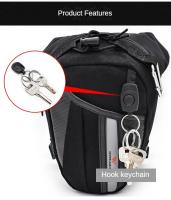 Bolsa De Pierna Para Motocicleta Multifuncional Para Hombres Y Mujeres Para Ciclismo Senderismo Correr Camping Viajes - details 3