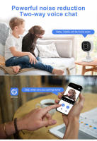 Cámara Inteligente Mini WiFi Monitoreo Remoto Inalámbrico 1080p IP Cámara Seguridad Protección Vigilancia Cámara Interior Con Detección De Movimiento - details 4