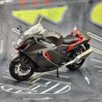 Modelo a Escala Suzuki GSX-1300R Hayabusa De Aleación De Latón Con Iluminación Autocycle Off-Road Para Colección Y Regalo Para Niños - details 4