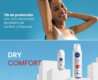 NIVEA Roll on Dry Comfort Desodorante 50ml x 6 unidades - details 2