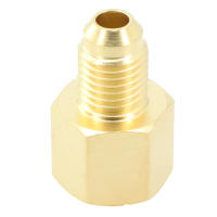 Adaptador De Acondicionador De Coche R134A R12 Con Conexión Rápida 1/2" ACME Hembra Y 1/4" SAE De Cobre De Alta Calidad Para Inyector De Combustible - details 25