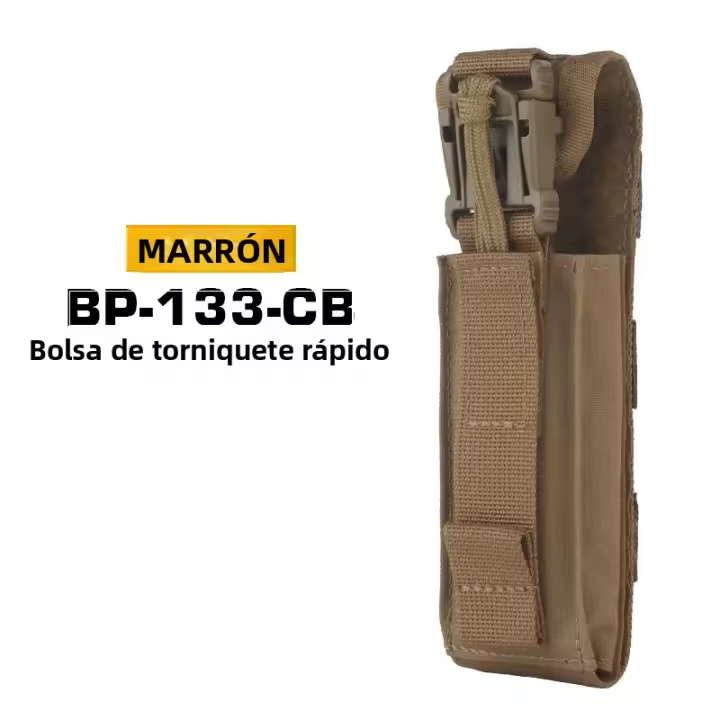 Bolsa De Cintura Con Tourniquet Rápido Accesorio De Sistema Molle Para Camping Y Tiro Al Arco Instalación Fácil Equipamiento De Exterior - 1
