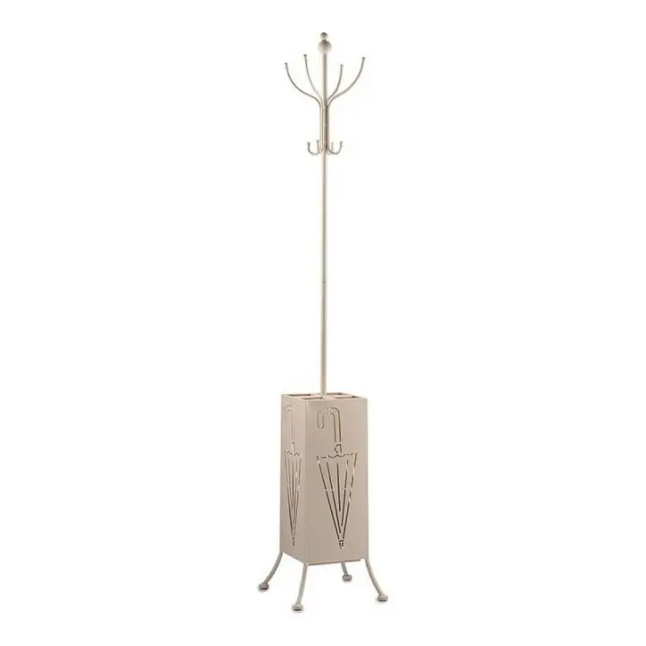 Perchero Paragüero Metal Crema (34 x 188 x 34 cm) - 1