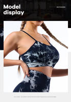 Chaleco De Yoga Para Mujer Sin Almohadillas De Sujetador Transpirable Y Sin Costuras Con Suspensión Vestido De Deporte Para Gimnasio Y Correr - details 10