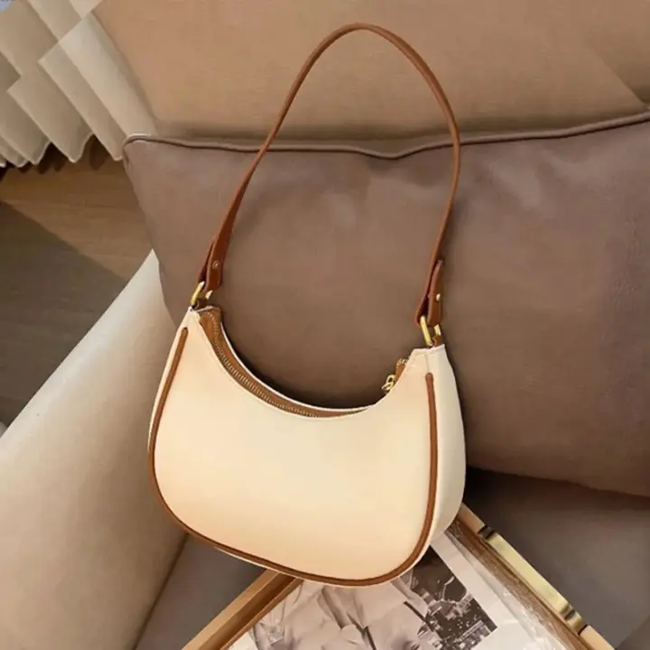 Bolso De Hombro En Forma De Silla Para Mujer De Cuero PU De Color Sólido Bolso Clutch Mensajero underneath Moda Bolsos De Mano - 1