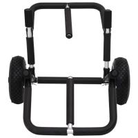 vidaXL Carrito plegable de kayak aluminio 90 kg - details 2