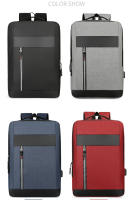 Mochila Impermeable Para Hombre Con USB Mochila De 15.6 Pulgadas Para Laptop Estilo Clásico Material Nylon Capacidad 20-35 Litros - details 2