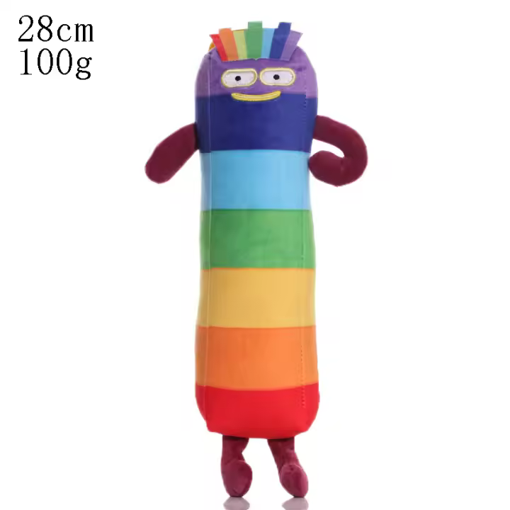 Muñeco De Peluche Con Números De Dibujos Animados Educativo Juguete De Peluche Para Niños Regalo De Educaci\u00f3n Temprana - 1