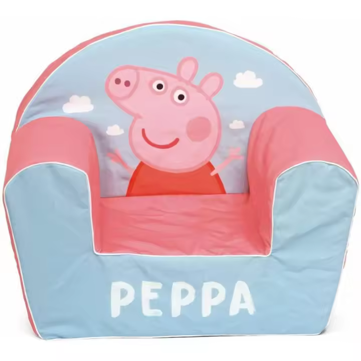 Arditex Sillón Sofá Espuma Peppa Pig Desenfundable 42x52x32cm Seguro para Niños - 1