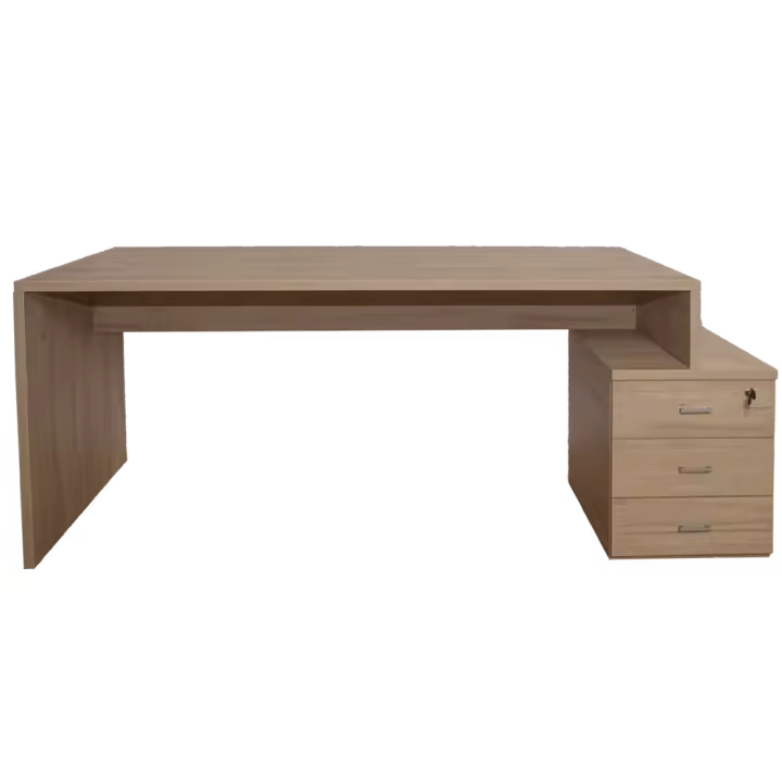 OFILIKE. Mesa Escritorio con Cajonera a la Derecha. Fabricado en Madera, Roble - 1