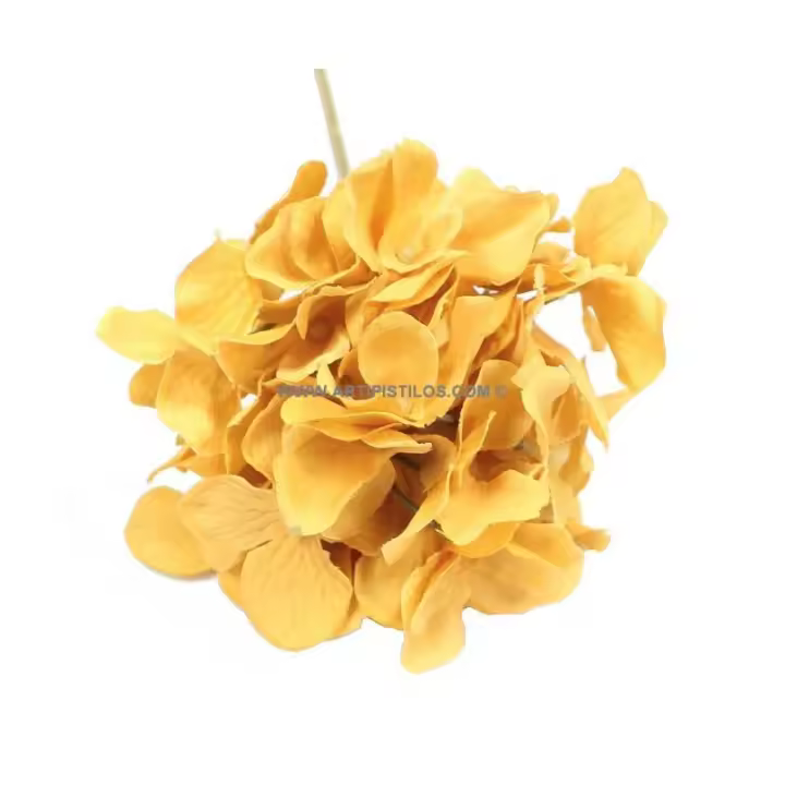 Sombrero de Flores VARA HORTENSIA MINI con 30 Flores de Tela - 1