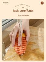 Cepillo De Limpieza Bendecible Para Cocina Y Frutas Hecho De Silicona Y PP Ecológico Y Duradero Herramienta De Limpieza Doméstica - details 1