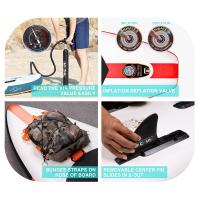 FunWater Tabla Paddle Surf Hinchable con Accesorios Premium con Funda Impermeable para teléfono móvil Remo Doble Uso | PadelSurf Stand Up Paddle Gran Estabilidad y Resistencia | Paddle Board - details 1